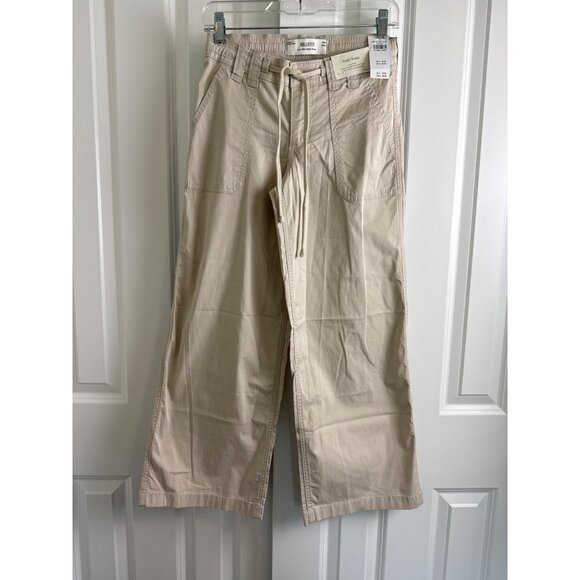 Hollister Low-Rise Super Baggy Extra wide leg Pants size XXS short NEW - Picture 3 of 6